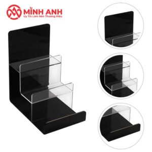 Kệ Mica Trưng Bày Ví Túi Xách Nhiều Tầng