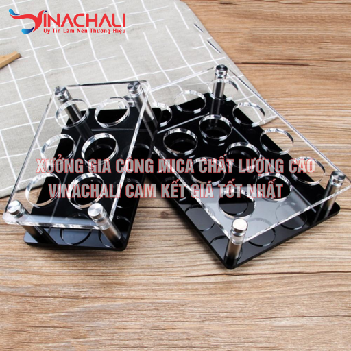 sản phẩm mica được uốn gia công tinh xảo